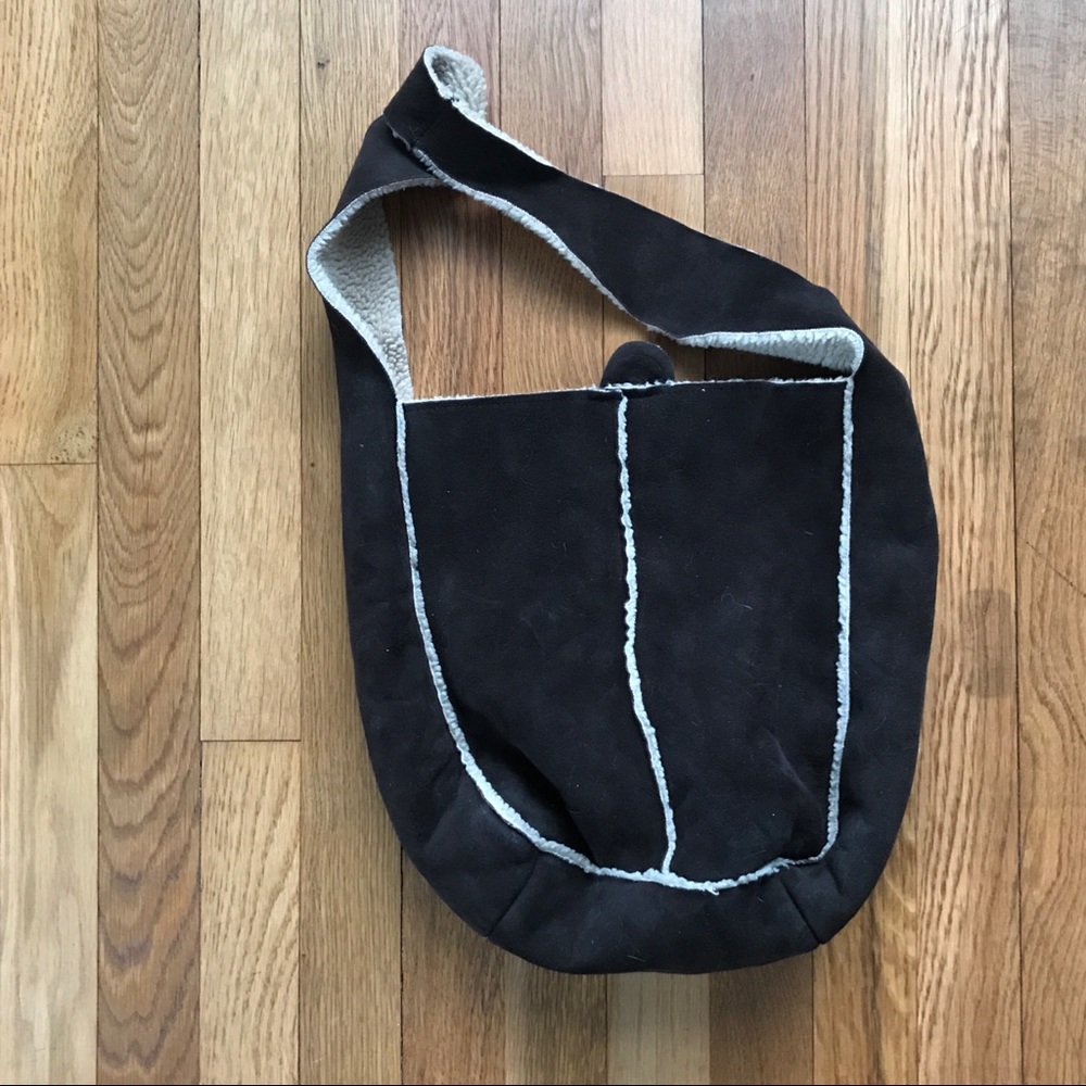 Old Navy Soft and Sheared on the Inside Satchel